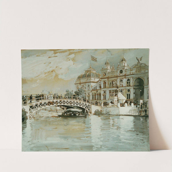 Columbian Exposition, Chicago (1892) by Childe Hassam