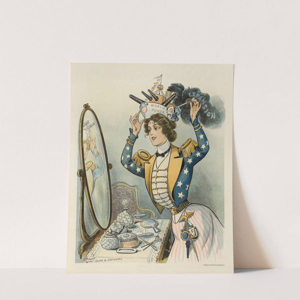 Columbia’s Easter bonnet (1901) by Samuel Ehrhart