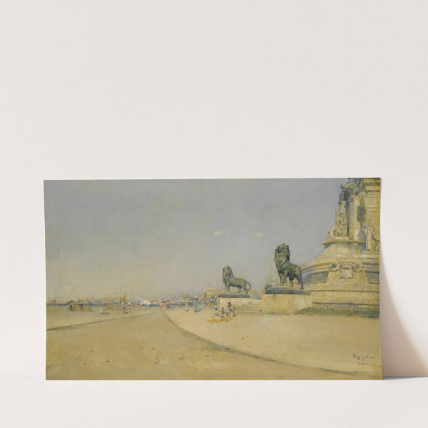 Columbus Square, Barcelona by Joan Roig i Soler