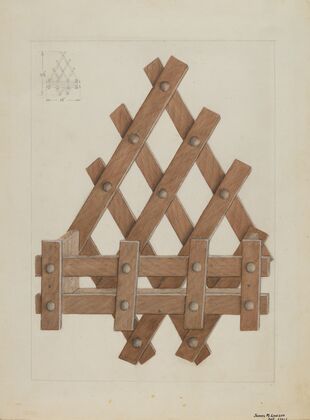 Comb and Brush Rack