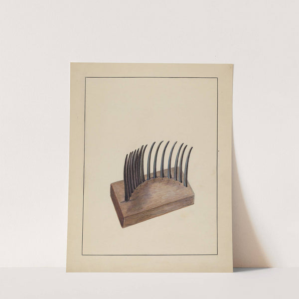 Comb (For Agricultural Use) by Charlotte Winter