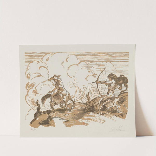 Combat (1929) by Jules Chadel