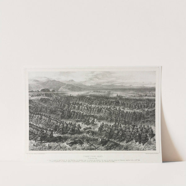 Combat of Oued-alleg, 31 December 1839 (1840) by Denis Auguste Marie Raffet