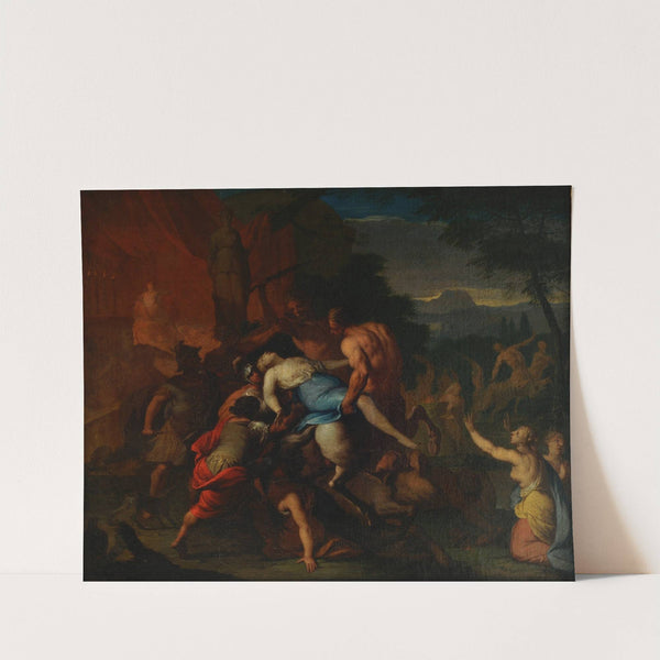 Combat of the centaurs and lapiths by Gerard de Lairesse