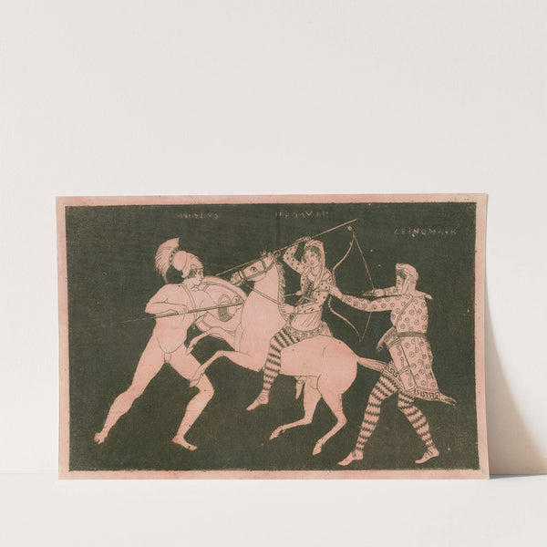Combattimento di Teseo con Ippolita (1823 - 1838) by B. Andrei