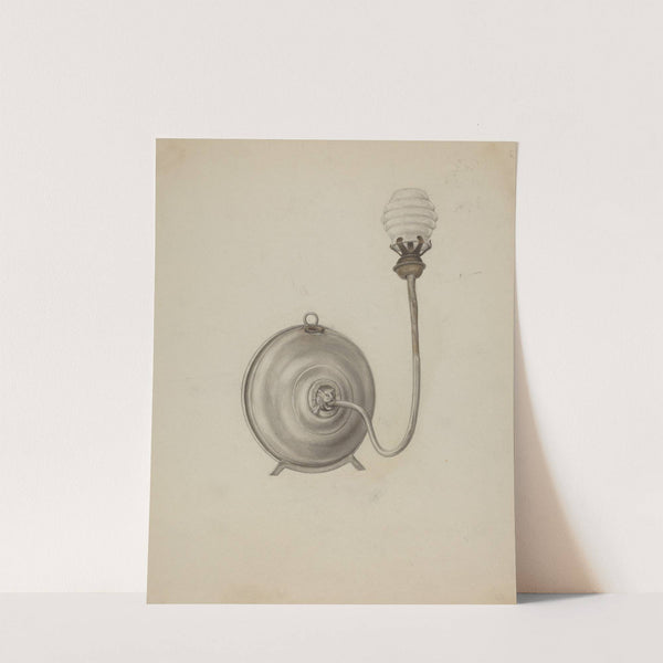 Combination Wall and Standing Lamp by Jacob Lipkin