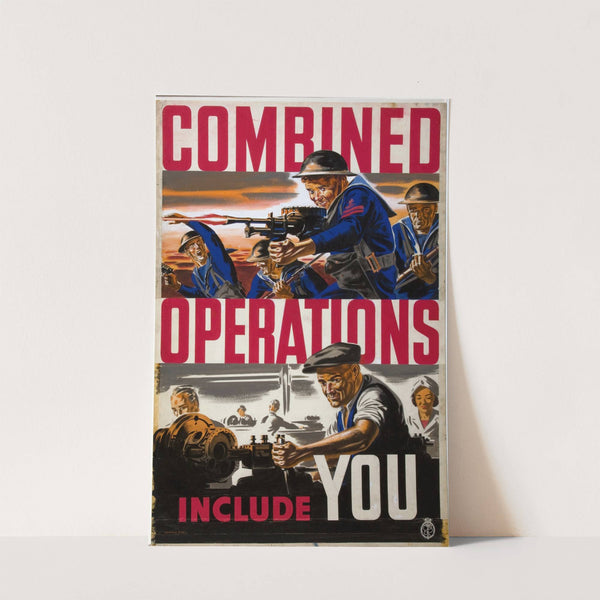 Combined operations include you (between 1939 and 1946) by Harold Pym