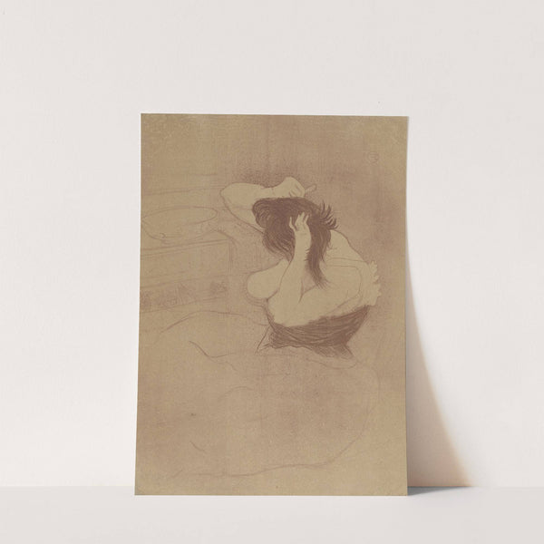 Combing Their Hair (1896) by Henri de Toulouse-Lautrec