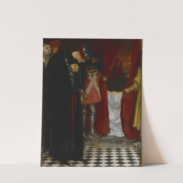‘Come hither, gracious sovereign, view this body’, King Henry VI, Part II, Act III, Scene II (1891) by Edwin Austin Abbey