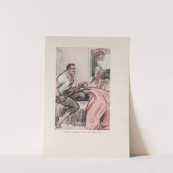 ‘Come in, Michael, i Have Had a Long Sleep’ (1916-1917) by Louis Raemaekers