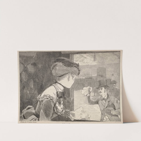 ‘Come!’ (1869) by Winslow Homer