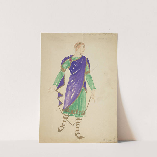 Comedy of Errors: Duke green tunic with purple cloak (1934-1943) by Alex Jones