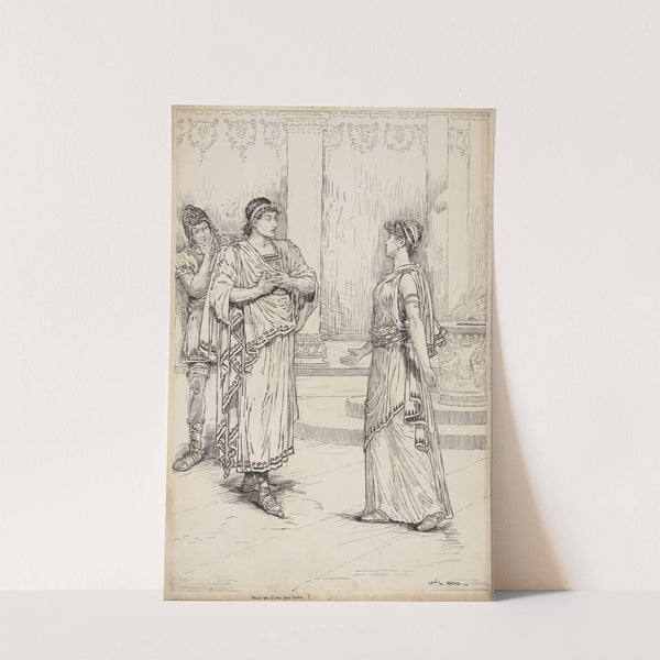 Comedy of errors, Plead you to me, fair dame (1917-1918) by Louis Rhead