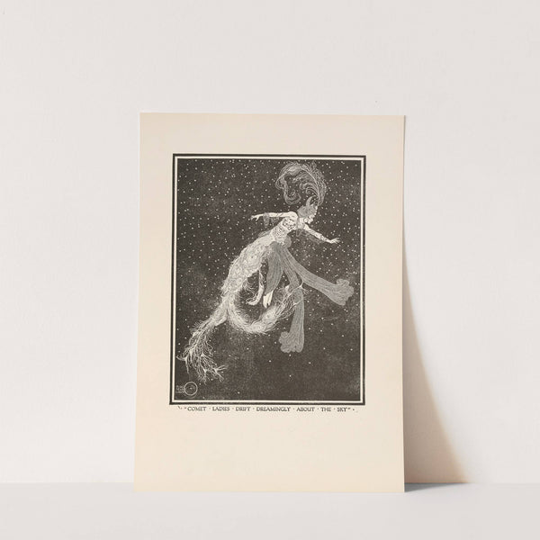 Comet ladies drift dreamingly about the sky by Dugald Stewart Walker