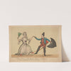 Comic dance in the popular Pantomime of the White Cat, by Messrs Kirby & Chatterley to the tune of the Bold Dragoon. (1812) by William Heath
