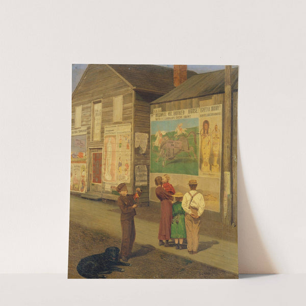 Coming Events Cast Their Shadows Before by Charles Caleb Ward