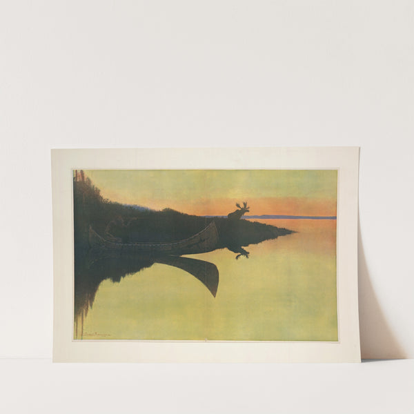 Coming to the call (1905) by Frederic Remington