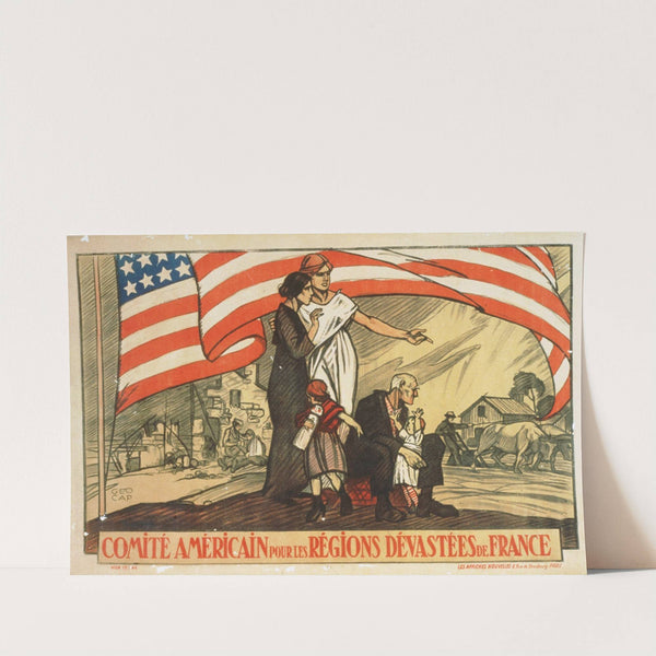 Comité Americain pour les Régions Dévastées de France by Géo Dorival