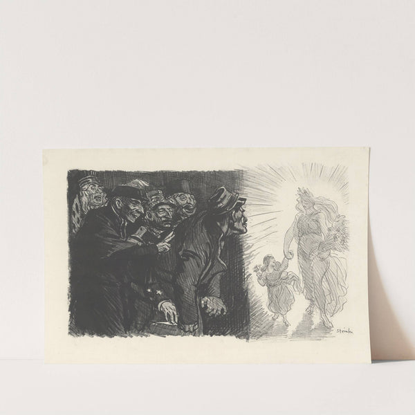 Comme en quatre vingt treize (1901) by Théophile Alexandre Steinlen