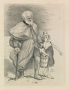 Comme Jean Valjean aidait Cosette, Victor Hugo a aidé la jeune Marianne (1893)