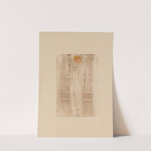 Comme Psyché qui rit sur le tombeau des dieux (1920) by Pierre Roche