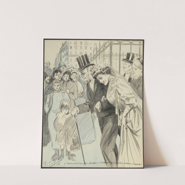 Comme quoi pour faire fructifier l’intérêt il sied parfois d’enfoncer le capital (1906) by Fernand Louis Gottlob