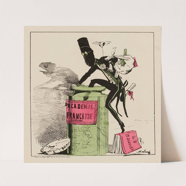 Grand Dieu Le boulanger qui rentre son bois by Moloch (Alphonse Hector Colomb)