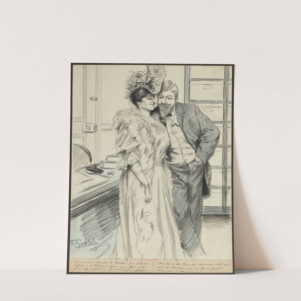 Comment donc Monsieur le directeur, je ne peux pas refuser à l’Intérieur pour mon frère, ce que j’ai déjà accordé au Com (1906) by Fernand Louis Gottlob