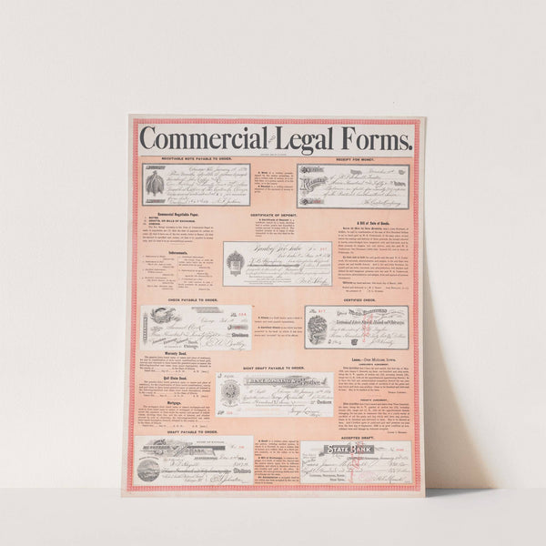 Commercial and legal forms (1891) by R.O. Evans