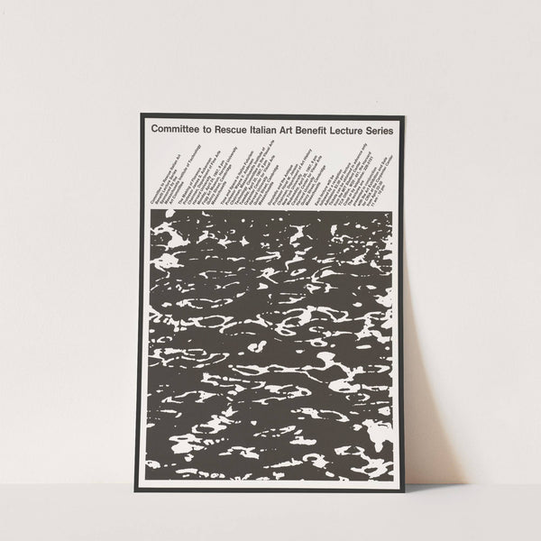 Committee to Rescue Italian Art benefit lecture series (1967) by Dietmar Winkler