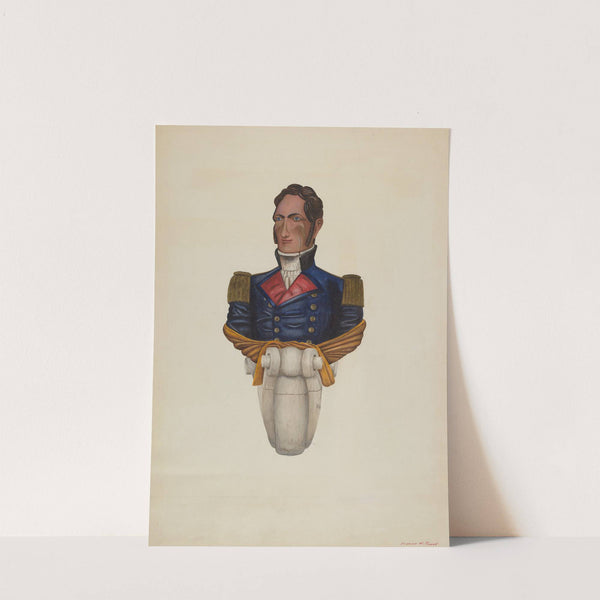 Commodore Morris Figurehead by F.W. Powell