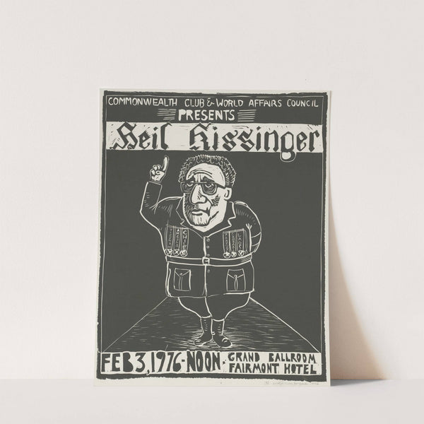 Commonwealth Club and World Affairs Council presents Heil Kissinger by Rachael Romero