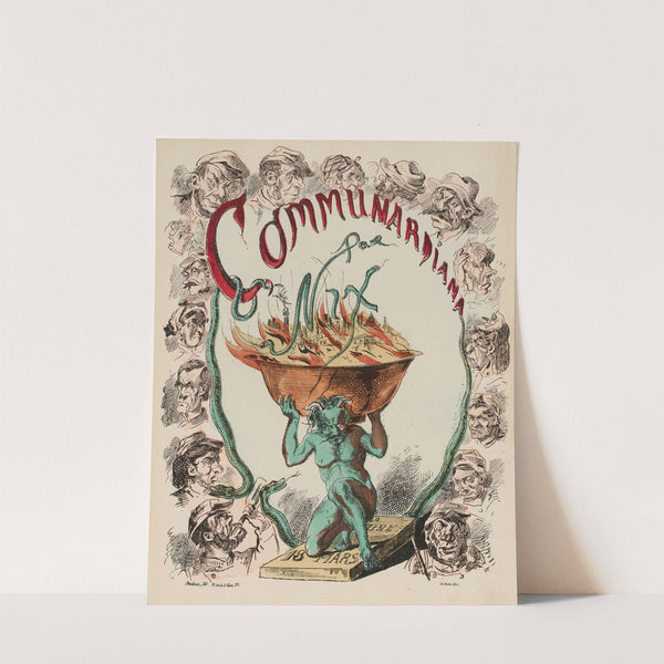 Communardiana par Nix (1871) by Henri Demare