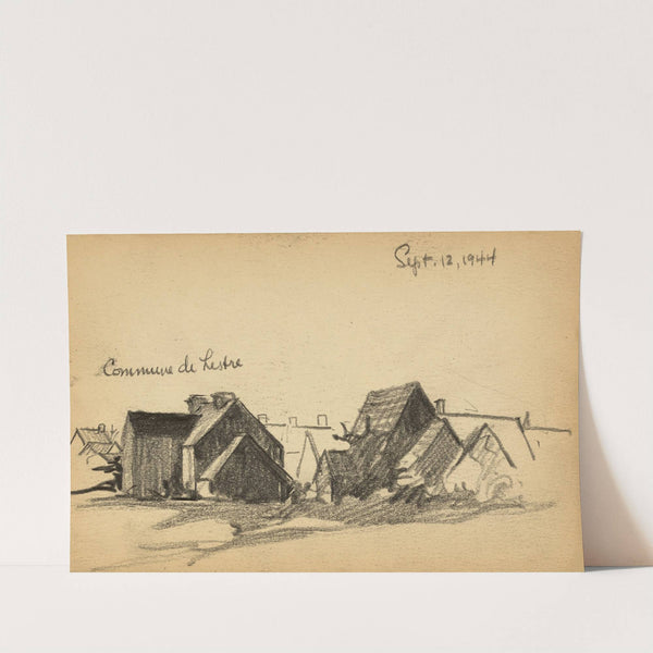 Commune de Lestre by Victor Alfred Lundy