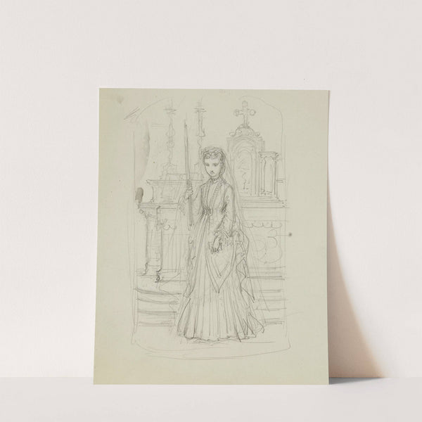 Communiante (1872) by Anaïs Colin-Toudouze