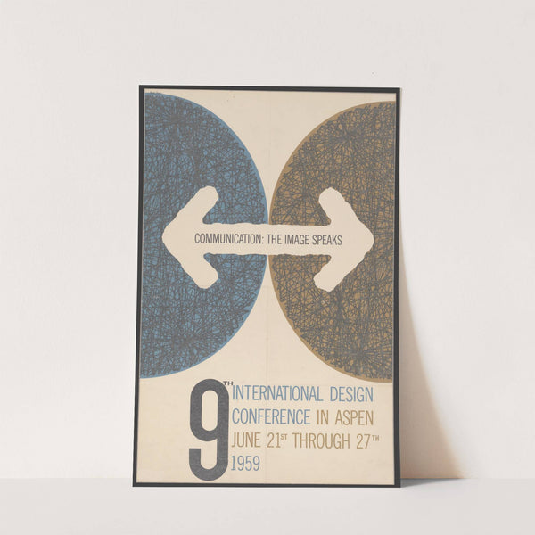 Communication: the image speaks. 9th International Design Conference in Aspen June 21st through 27th. (1959) by Bruce Beck