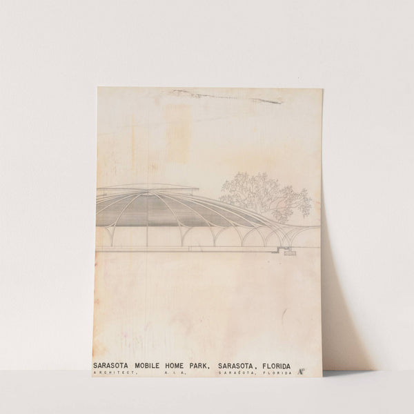 Community Center for the Sarasota Mobile Home Park by Victor Alfred Lundy