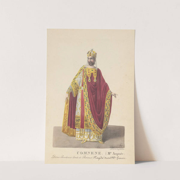 Comnene. (Mr. Auguste) Dans Baudouin comte de Provence (1820-1829) by Auguste Garneray