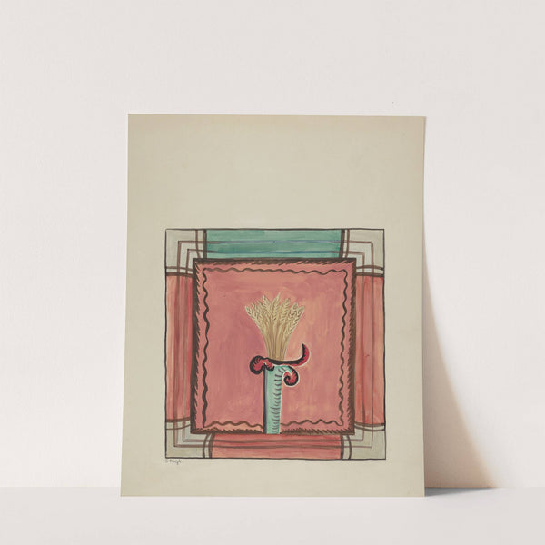 Companion Panel from Main Reredos, Church of Sanctuario, Chimayo by E. Boyd