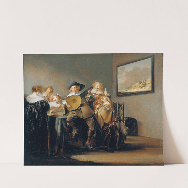 Company of Music-Makers (ca. 1633) by Pieter Codde