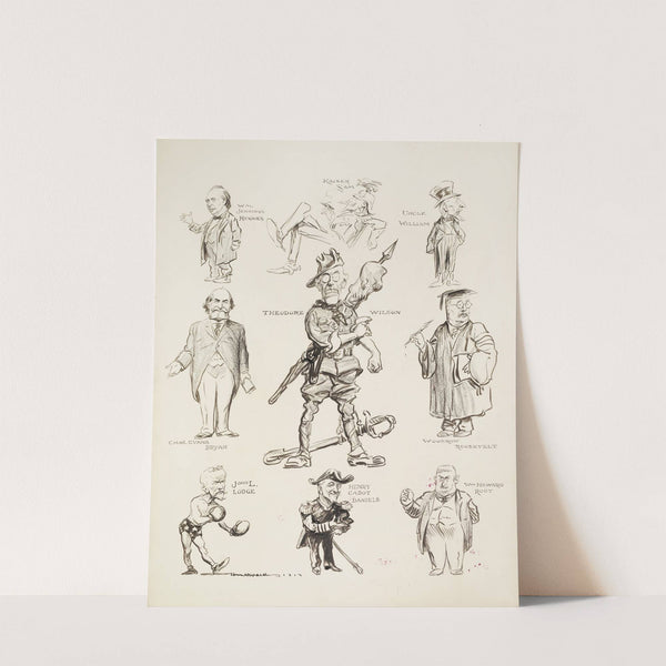 Composite celebrities (1917) by William Henry Walker