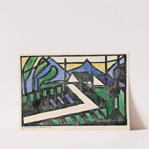 Compositie VI no. 1 (1916) by Jacoba van Heemskerck