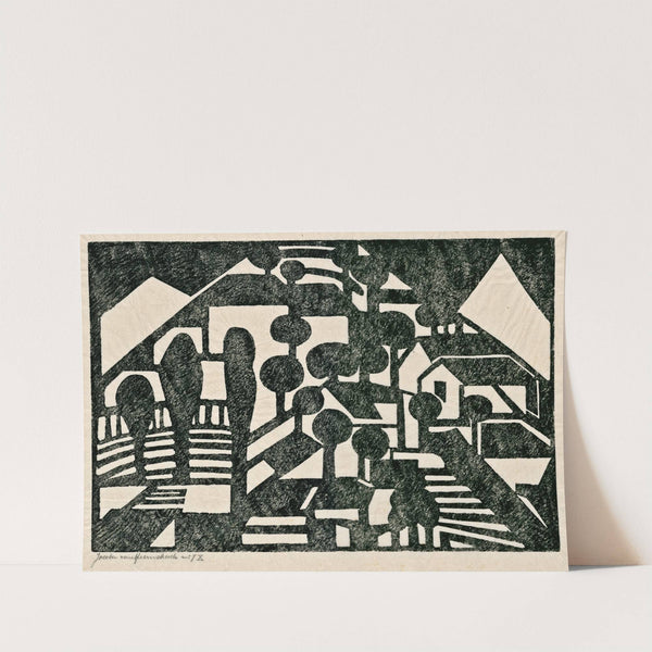 Compositie X no. 1 (1915) by Jacoba van Heemskerck