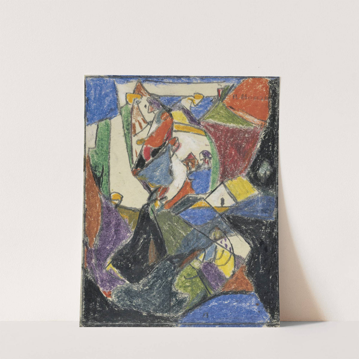 Composition by Adolf Hölzel