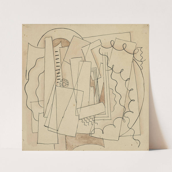 Composition (1919) by Roger de La Fresnaye