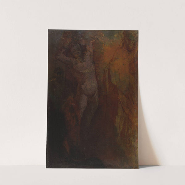 Composition à trois personnages by Odilon Redon