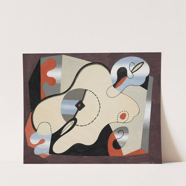 Composition abstraite (Femme couchée) (1931) by Georges Valmier