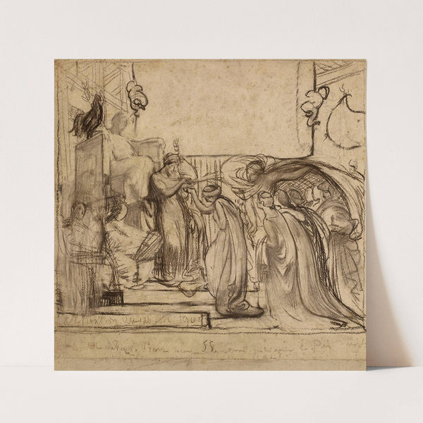 Composition allégorique; exposition universelle de 1900 (1900) by Albert Besnard