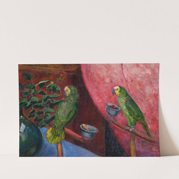 Composition aux perroquets by Ángel Zárraga