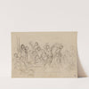 Composition avec de nombreux personnages by Narcisse-Virgile Diaz de La Peña